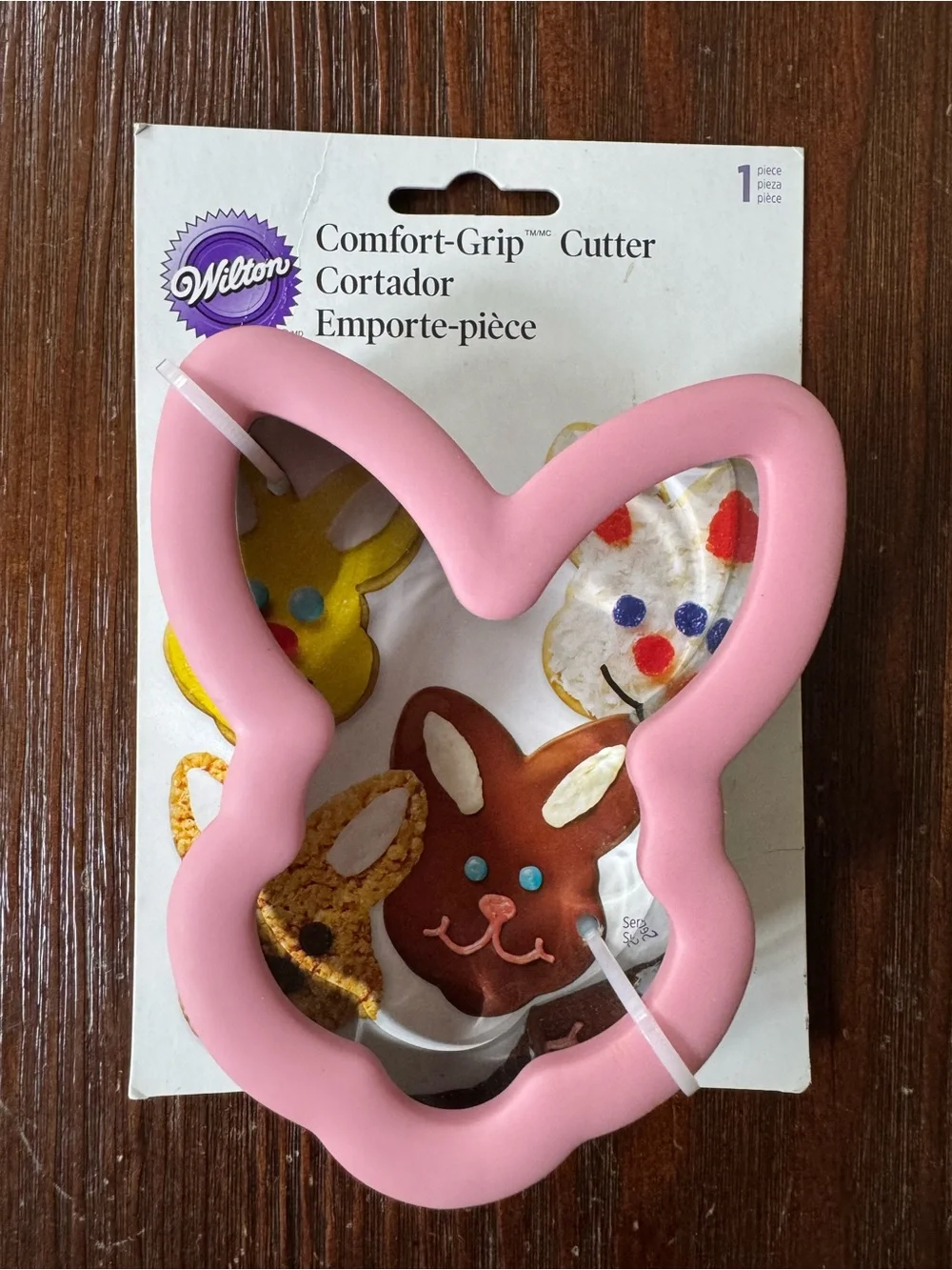 Set of 2 Wilton Easter Bunny & Egg Comfort-Grip Cutter Cake Cookie Decorating